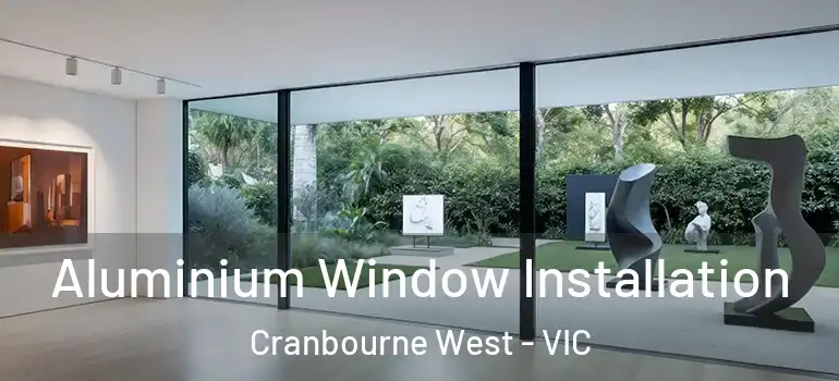 Aluminium Window Installation Cranbourne West - VIC