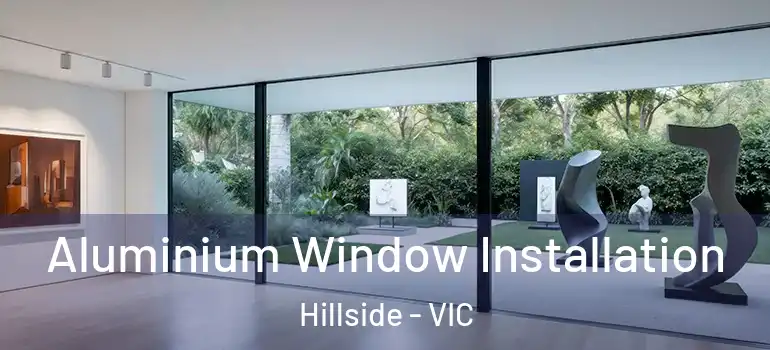 Aluminium Window Installation Hillside - VIC