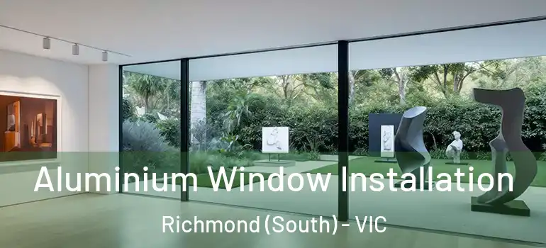 Aluminium Window Installation Richmond (South) - VIC