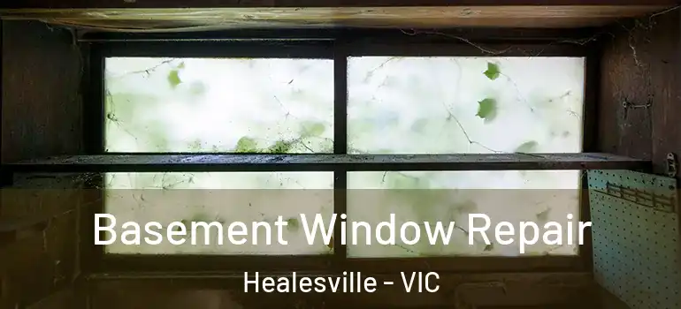 Basement Window Repair Healesville - VIC