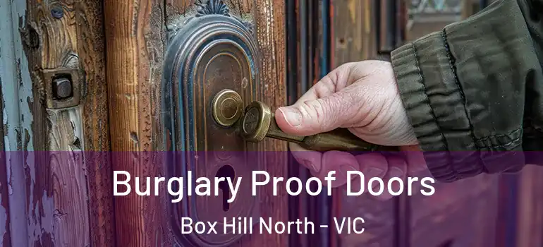 Burglary Proof Doors Box Hill North - VIC