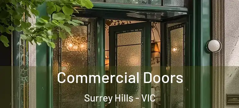  Commercial Doors Surrey Hills - VIC