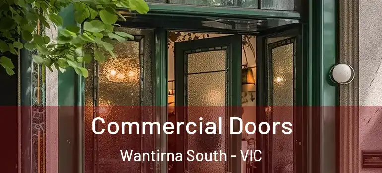 Commercial Doors Wantirna South - VIC