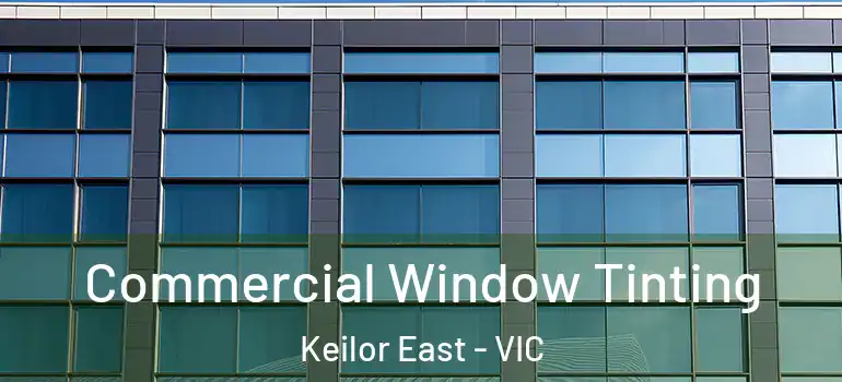 Commercial Window Tinting Keilor East - VIC