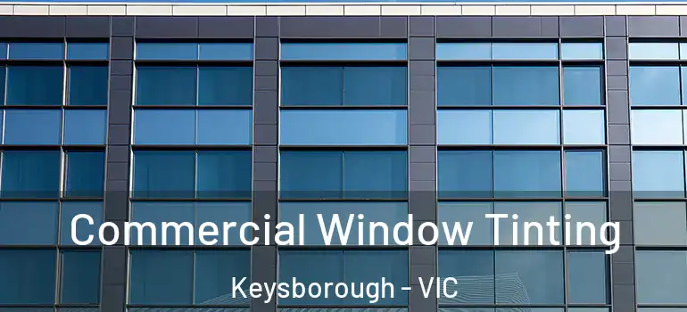 Commercial Window Tinting Keysborough - VIC