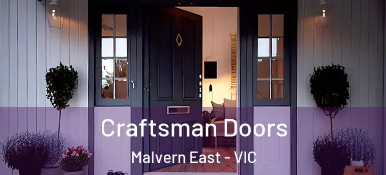  Craftsman Doors Malvern East - VIC