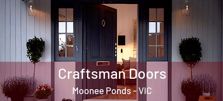 Craftsman Doors Moonee Ponds - VIC