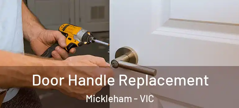  Door Handle Replacement Mickleham - VIC