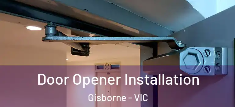 Door Opener Installation Gisborne - VIC