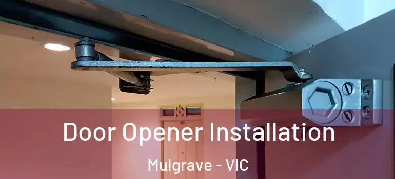Door Opener Installation Mulgrave - VIC