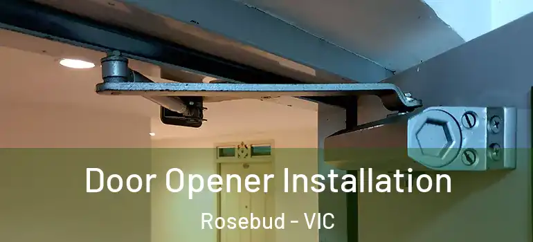 Door Opener Installation Rosebud - VIC