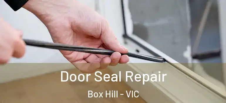 Door Seal Repair Box Hill - VIC