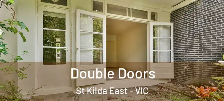Double Doors St Kilda East - VIC