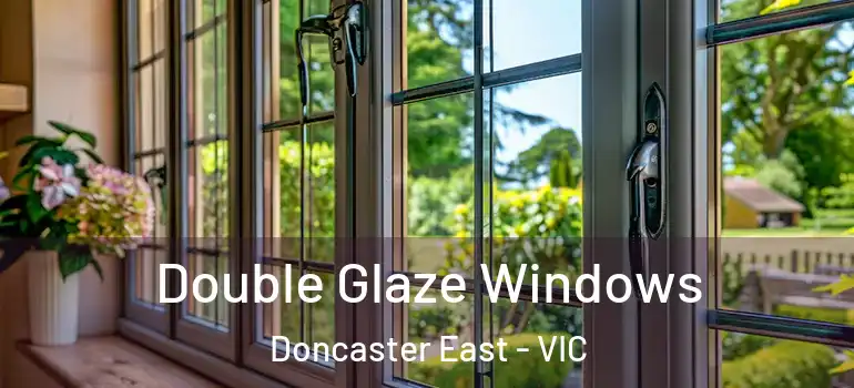 Double Glaze Windows Doncaster East - VIC