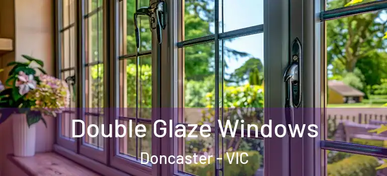 Double Glaze Windows Doncaster - VIC