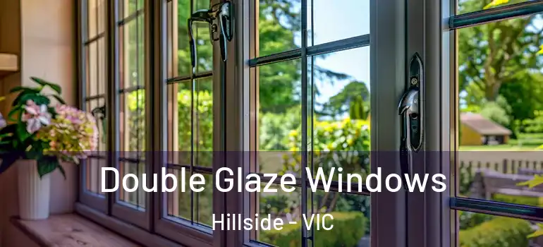  Double Glaze Windows Hillside - VIC