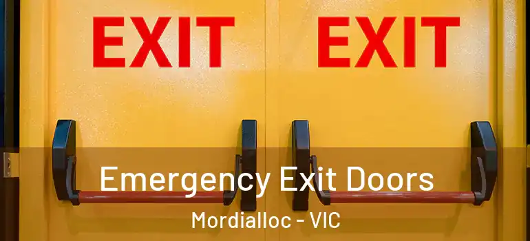 Emergency Exit Doors Mordialloc - VIC