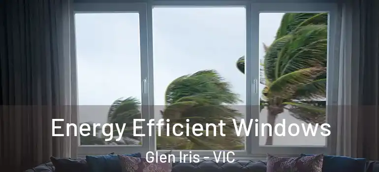 Energy Efficient Windows Glen Iris - VIC