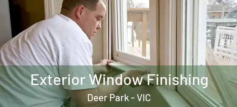 Exterior Window Finishing Deer Park - VIC