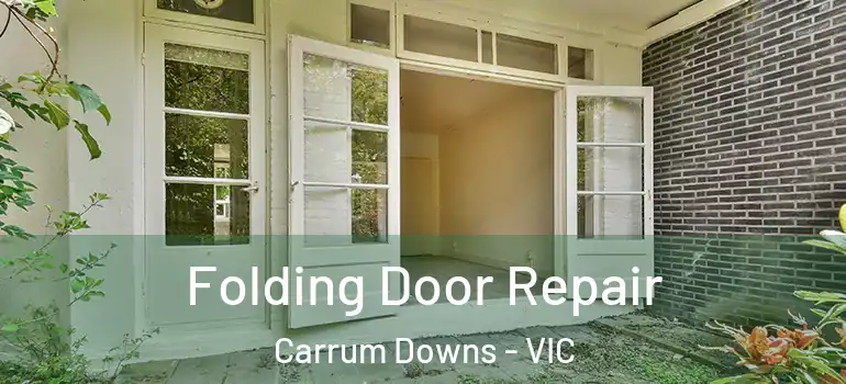 Folding Door Repair Carrum Downs - VIC