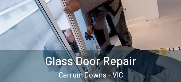 Glass Door Repair Carrum Downs - VIC
