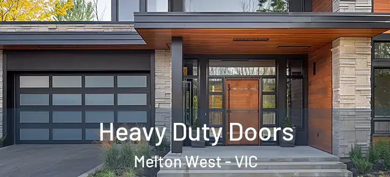  Heavy Duty Doors Melton West - VIC