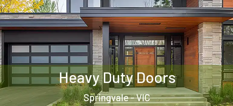 Heavy Duty Doors Springvale - VIC