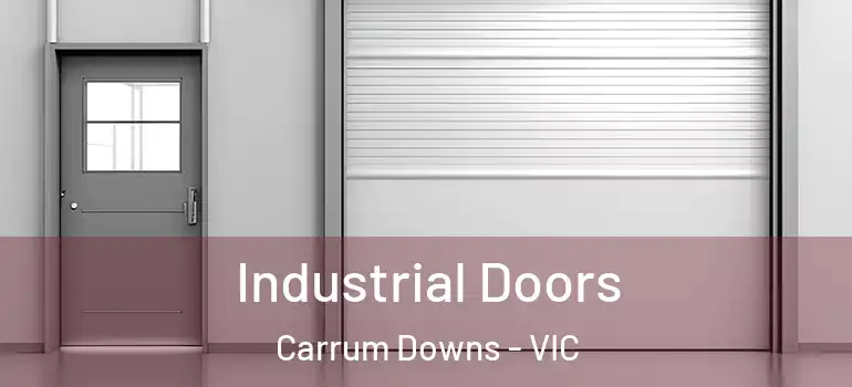  Industrial Doors Carrum Downs - VIC