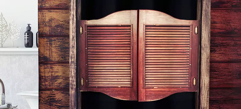 Installing Saloon Door Hinges in Melbourne, VIC