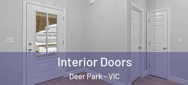 Interior Doors Deer Park - VIC