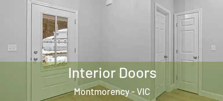 Interior Doors Montmorency - VIC