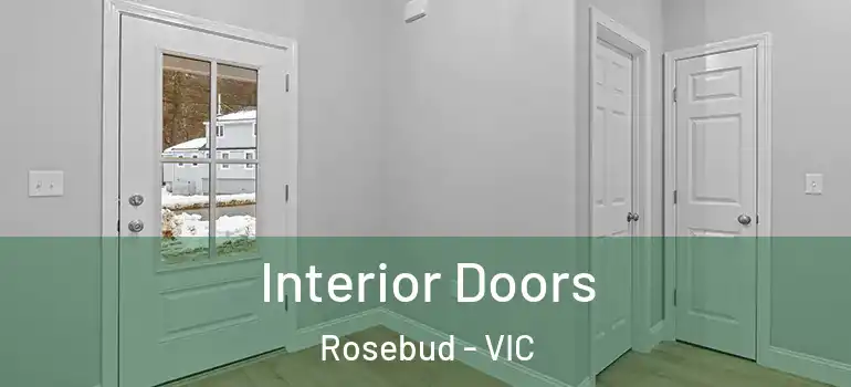 Interior Doors Rosebud - VIC