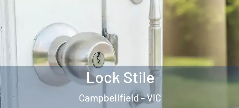  Lock Stile Campbellfield - VIC