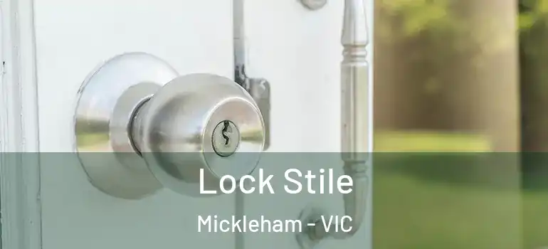  Lock Stile Mickleham - VIC