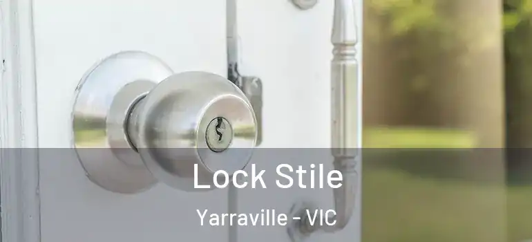  Lock Stile Yarraville - VIC