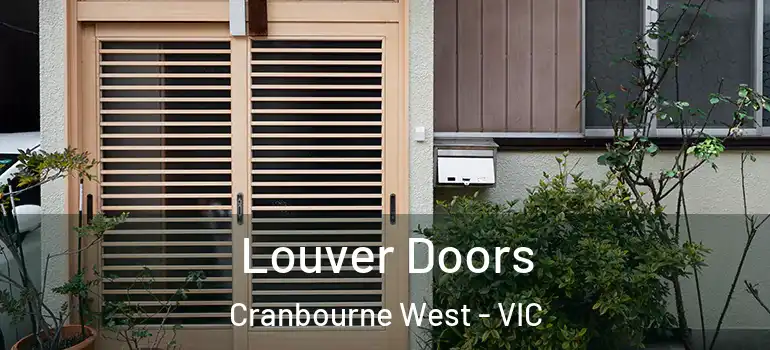 Louver Doors Cranbourne West - VIC