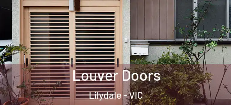  Louver Doors Lilydale - VIC