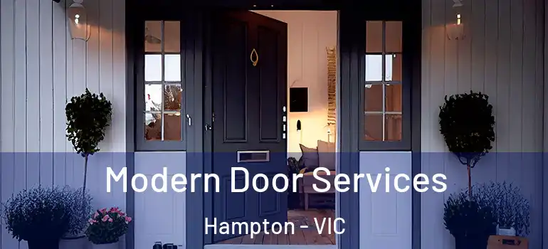 Modern Door Services Hampton - VIC