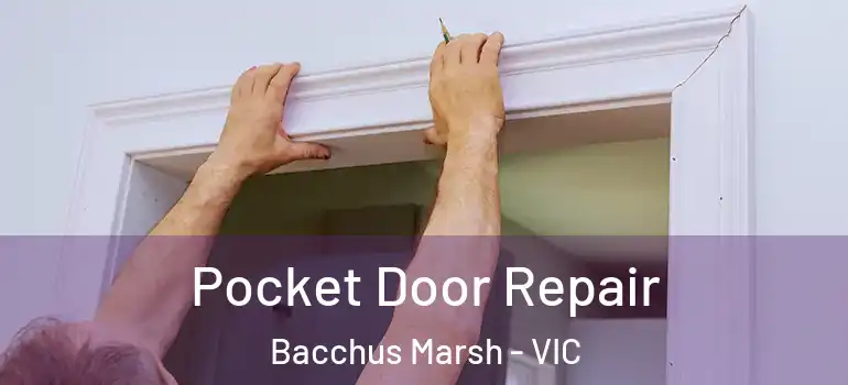 Pocket Door Repair Bacchus Marsh - VIC