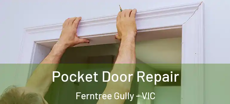 Pocket Door Repair Ferntree Gully - VIC
