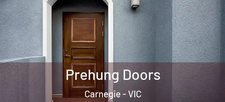  Prehung Doors Carnegie - VIC