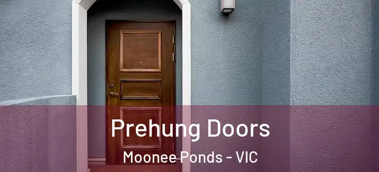 Prehung Doors Moonee Ponds - VIC