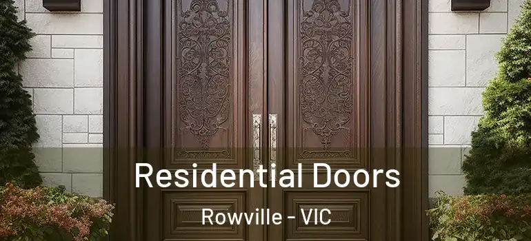  Residential Doors Rowville - VIC