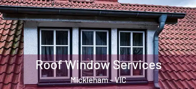 Roof Window Services Mickleham - VIC