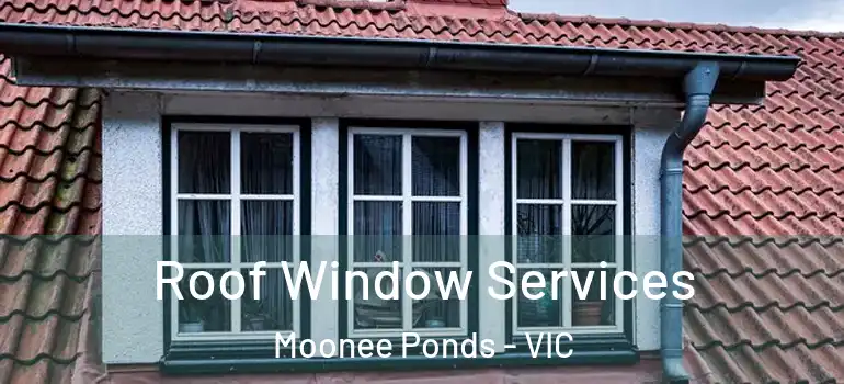 Roof Window Services Moonee Ponds - VIC