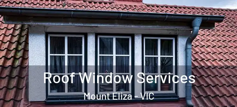 Roof Window Services Mount Eliza - VIC