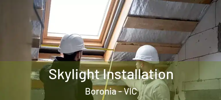 Skylight Installation Boronia - VIC