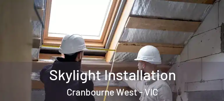  Skylight Installation Cranbourne West - VIC