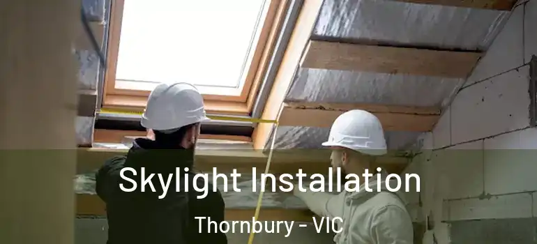 Skylight Installation Thornbury - VIC