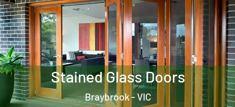 Stained Glass Doors Braybrook - VIC